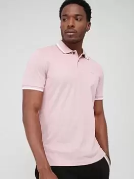 Image of BOSS Parlay 183 Polo Shirt, Pink Size M Men