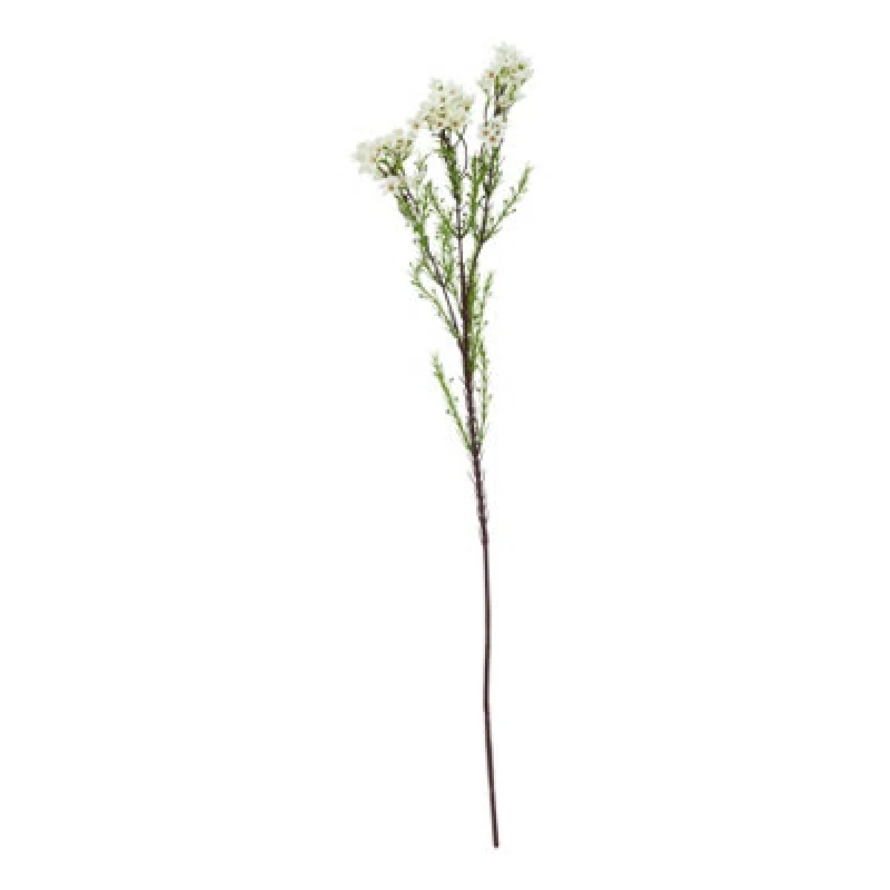 Image of Hill Interiors The Natural Garden Collection Waxflower Artificial Flower White/green (One Size)