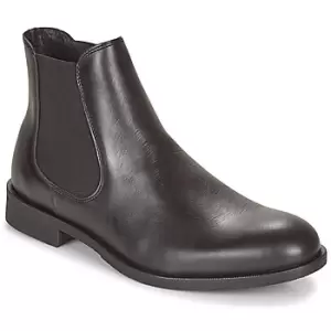 Image of Selected LOUIS LEATHER CHELSEA mens Mid Boots in Black,10