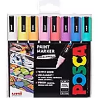 Image of POSCA Paint Marker 238212175 Assorted Pack of 8