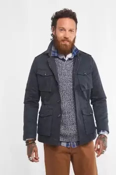 Image of Waxed 4 Pocket Button Up Jacket