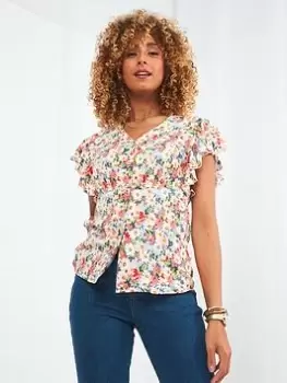 Image of Joe Browns Summer Breeze Blouse -pink, Pink, Size 10, Women