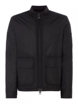 Image of Mens Barbour Injection Wax Jacket Black