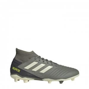 Image of adidas Predator 19.3 Firm Ground Football Boots - LegGreen/Sand