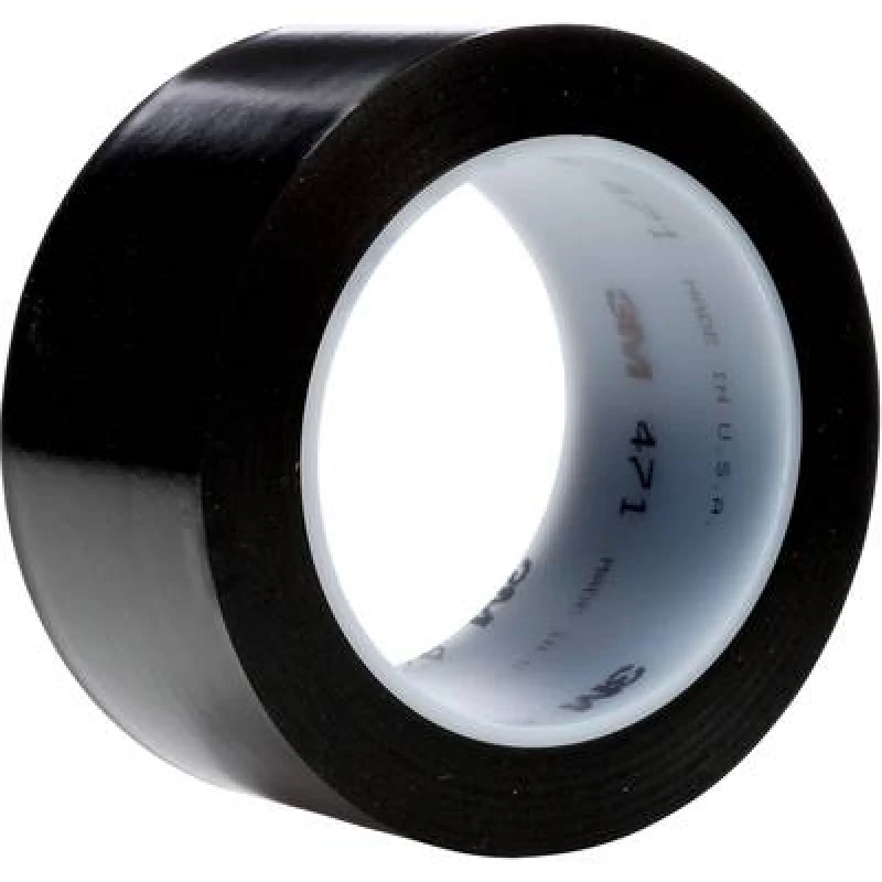 Image of 3M 3M 471F 471S50 PVC tape Black (L x W) 33 m x 50 mm 471S50