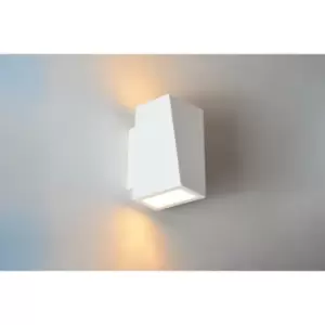 Image of Netlighting Indoor Decorative Paintable Plaster Kastoria Wall Light IP20 For 1 X