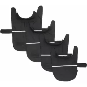 Image of Bunty Dog Waterproof Outdoor Raincoat Warm Jacket Fleece Reflective Coat - XX-Large