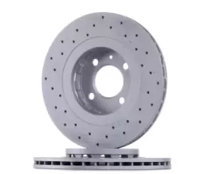 Image of ZIMMERMANN Brake disc 600.1601.52 Brake rotor,Brake discs VW,SEAT,GOLF II (19E, 1G1),PASSAT Variant (3A5, 35I),CORRADO (53I),PASSAT (3A2, 35I)
