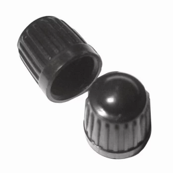 Image of Car Dust Caps - Black - Pack Of 100 PTA135 PEARL CONSUMABLES