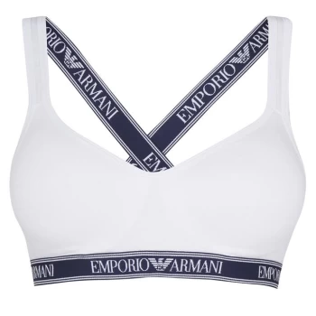 Image of Emporio Armani Pad Bra - White