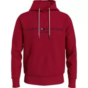 Image of Tommy Hilfiger Logo OTH Hoodie - Red