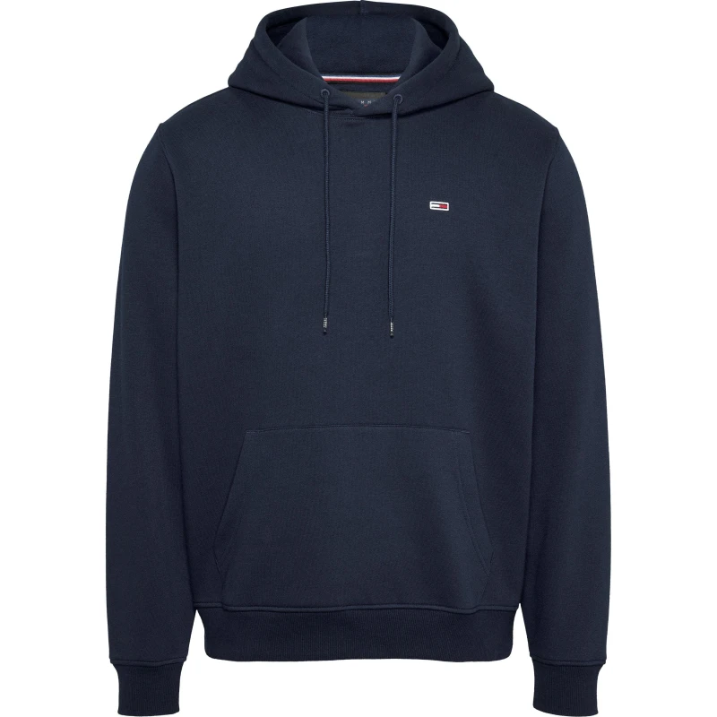 Image of Tommy Jeans Small Flag Hoodie - Blue Blue S