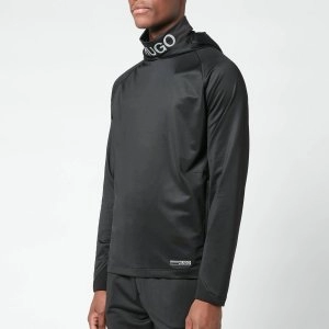 Image of Hugo Boss Active Denergy X Pullover Hoodie Black Size S Men