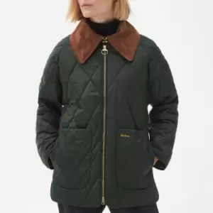 Image of Barbour Woodhall Quilted Shell Jacket - UK 18
