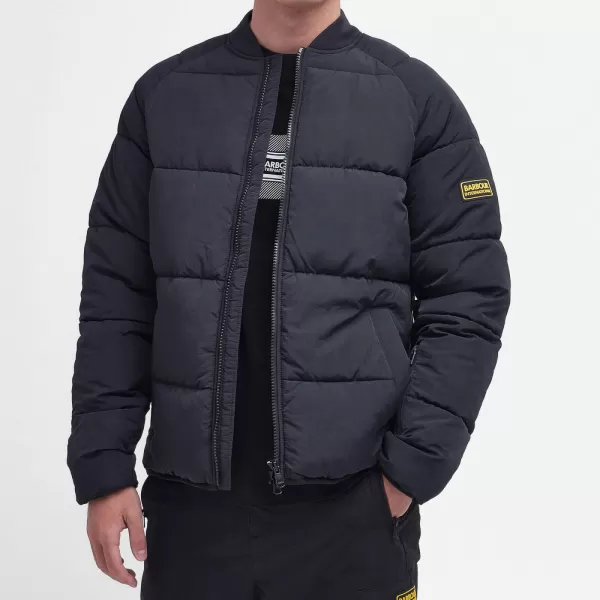 Image of Barbour International Cluny Quilted Shell Bomber Jacket - XXL