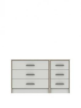 Image of Brianne Ready Assembled 3 + 3 Drawer Chest