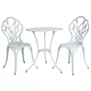 Image of Charles Bentley 2-Seater Tulip Bistro Set