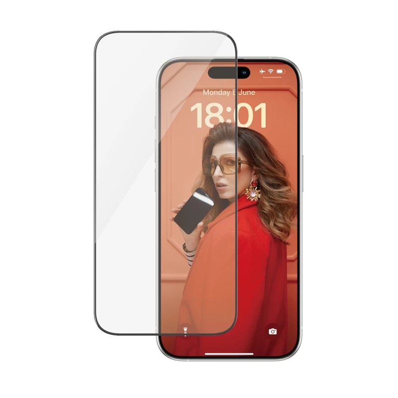 Image of PanzerGlass PanzerGlass Screen Protector iPhone 15 Pro UltraWide Fit w. EasyAligner 2810