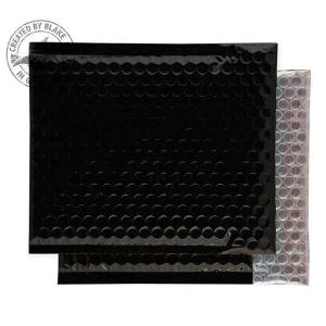 Image of Blake Purely Packaging CD Peel and Seal Padded Envelopes Oil Black