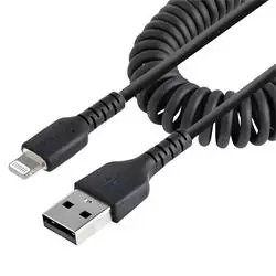 Image of StarTech.com USB to Lightning Cable Coiled