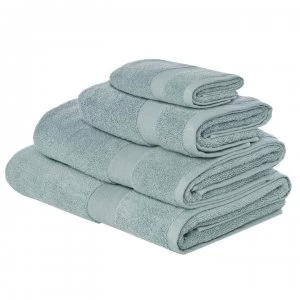 Image of Hotel Collection Velvet Touch Bath Sheet - Duck Egg