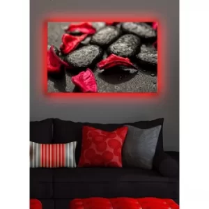 Image of 4570DACT-3 Multicolor Decorative LED Lighted Canvas Painting