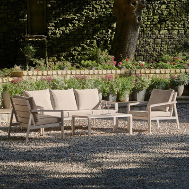 Image of Pacific Aruba Outdoor Seating Set, Cream 18-M-014