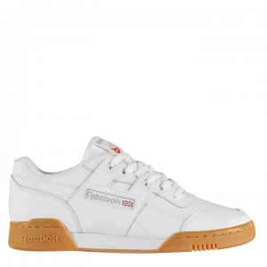 Image of Reebok Lifestyle Classics Workout Plus Trainers - White/Gum