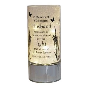 Image of Thoughts of You Memorial Tube Light - Husband