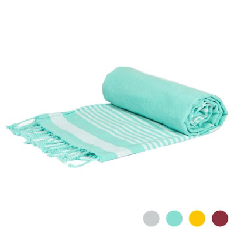 Image of Nicola Spring Deluxe Turkish Cotton Bath Towel - 162 X 90Cm - Aqua