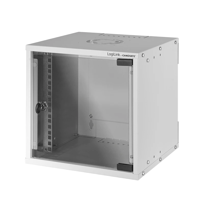 Image of LogiLink 10" Wall Mount Cabinet EconLine. 4U. grey