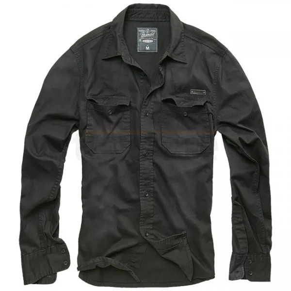 Image of Brandit Hardee Jeans Shirt Black XXL Men