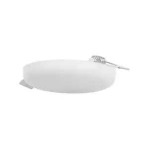 Image of Faro Barcelona - Recessed spotlight Wide Polycarbonate, white aluminium, opal 1.9 Cm