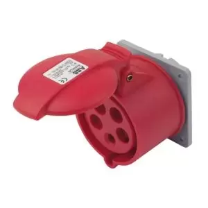 Image of Abb 2Cma193259R1000 Conn, Mains Socket, 32A, 415V, Red