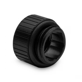 Image of EK Water Blocks EK-Quantum Torque 7mm Micro Extender Static Male to Female Fitting - Black