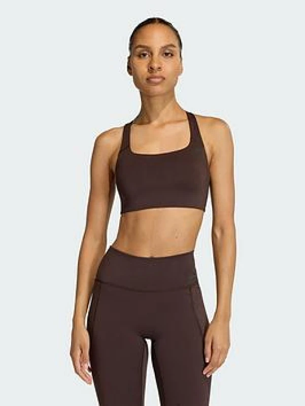 Image of Womens training bra adidas Optime Noir Female M