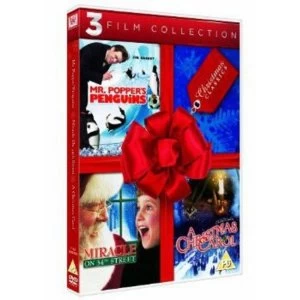 Image of Mr. Popper's Penguins/ A Christmas Carol/ Miracle on 34th Street Christmas Collection DVD