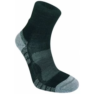 Image of BridgedaleMens WoolFusion Trail Light Socks Black Medium