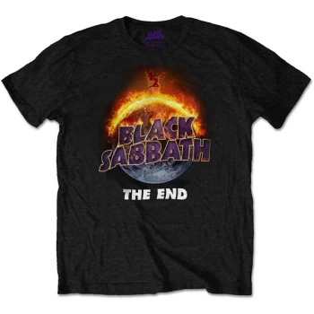 Image of Black Sabbath - The End Unisex Small T-Shirt - Black