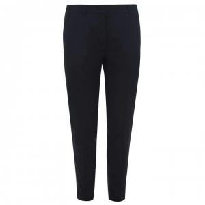 Image of Gant Wool Suit Trousers - 410 Marine