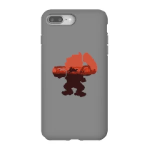 Image of Nintendo Donkey Kong Silhouette Serengeti Phone Case - iPhone 8 Plus - Tough Case - Gloss