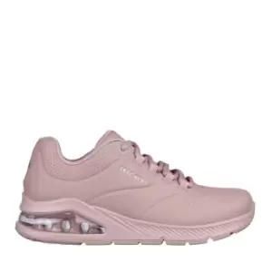 Image of Skechers Duraleather Lace Up F - Pink