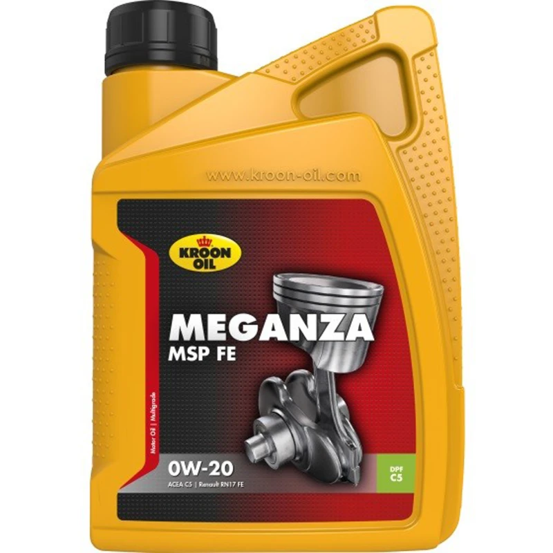 Image of KROON OIL 36786 Engine oil Meganza MSP FE 0W-20 Capacity: 1l Engine Oil (1862)