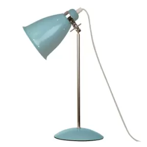 Image of Village At Home Kafe Deluxe Desk Lamp - Surf Blue