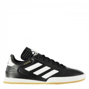 Image of adidas Copa Super Leather Junior Boys Trainers - Black/White