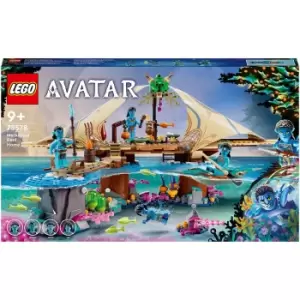 Image of LEGO Avatar Metkayina Reef Home Pandora Building Toy (75578)