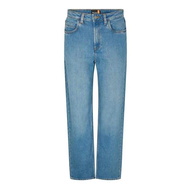 Image of Timberland Womens Denim Straight Leg Jeans Light Shade female 23