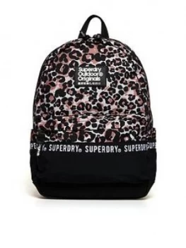 Image of Superdry Repeat Series Montana Backpack - Brown, Women