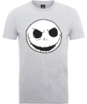 Image of Disney The Nightmare Before Christmas Jack Skellington Grey T-Shirt - XL