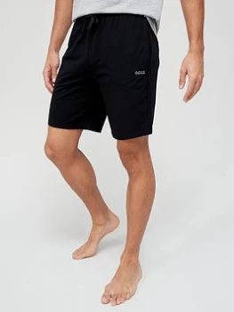 Image of BOSS Bodywear Mix & Match Lounge Shorts - Black, Size L, Men